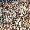 Mixed pebble stone